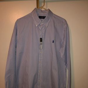 Polo Long Sleeve Large Dress Shirt